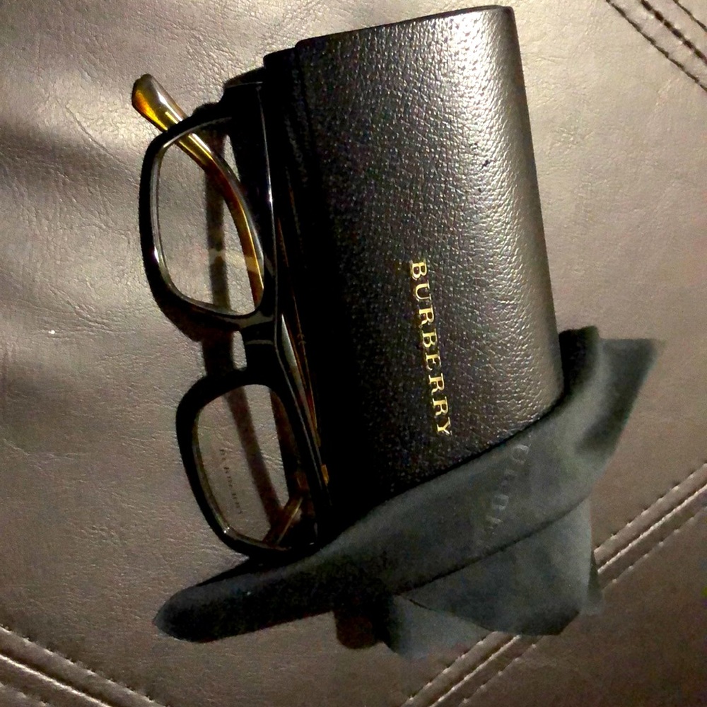 Burberry clear frames
